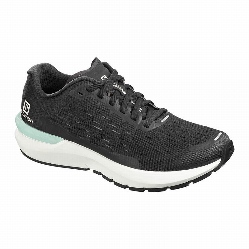 Salomon SONIC 3 BALANCE W Zapatillas De Running Mujer - Negras / Blancas - Colombia (43781-FUJO)